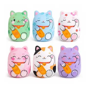 Bubble Stuffed- Mystery Mini Lucky Cats