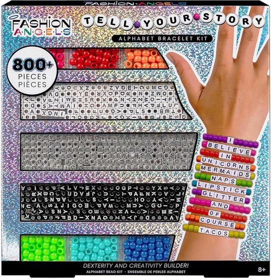 Tell Your Story Alphabet Bead Case - Large, Beaded Bracelets Bracelets