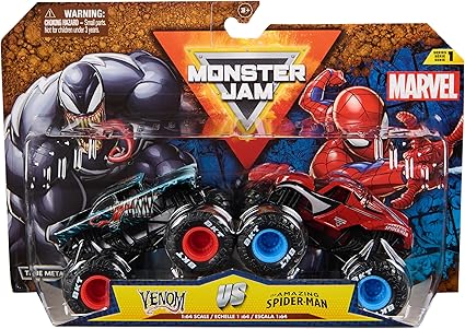 Monster Jam, Marvel Official Die-Cast Monster Trucks, 1:64