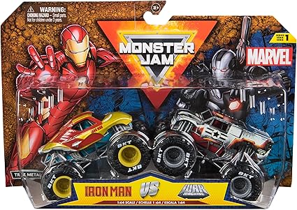 Monster Jam, Marvel Official Die-Cast Monster Trucks, 1:64