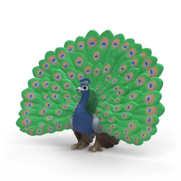 Peacock Animal Toy Figurine