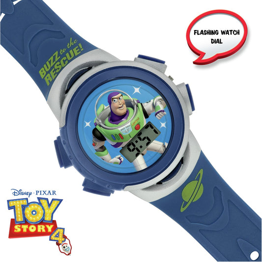 Toy Story Watch-Toys & Games-Kidz Toys-Toy Story Digital Buzz Lightyear Blue Silicone Strap Watch-Kidz Toys