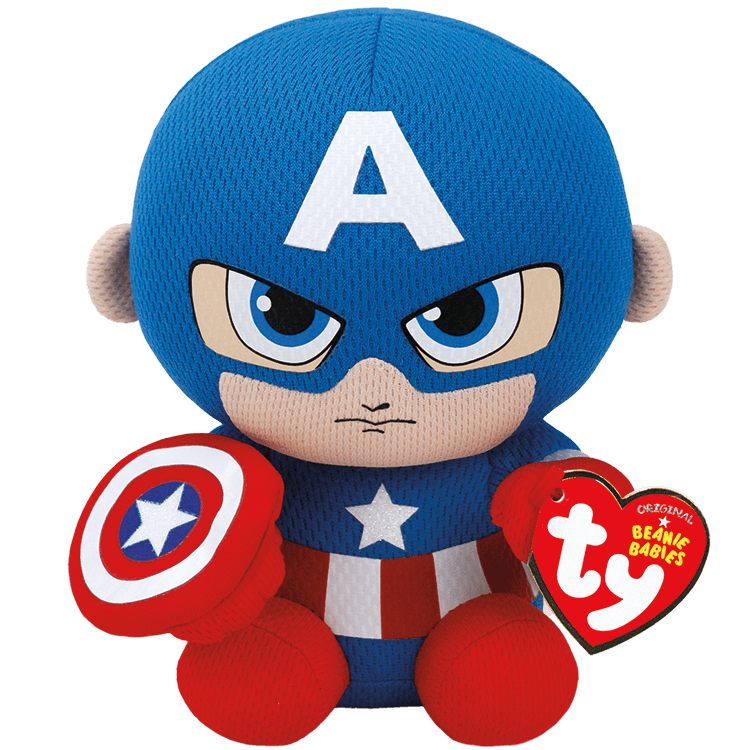 Ty Captain America Plush