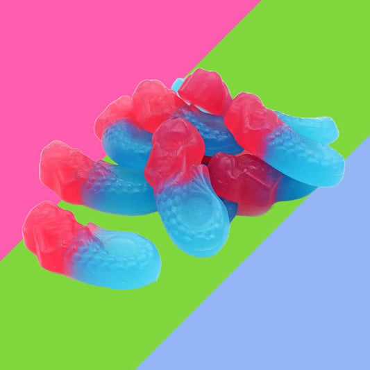 Kingsway Vegan Bubblegum Mermaids, Kidz Toys Candy Bar, Candy, Swedish Candy