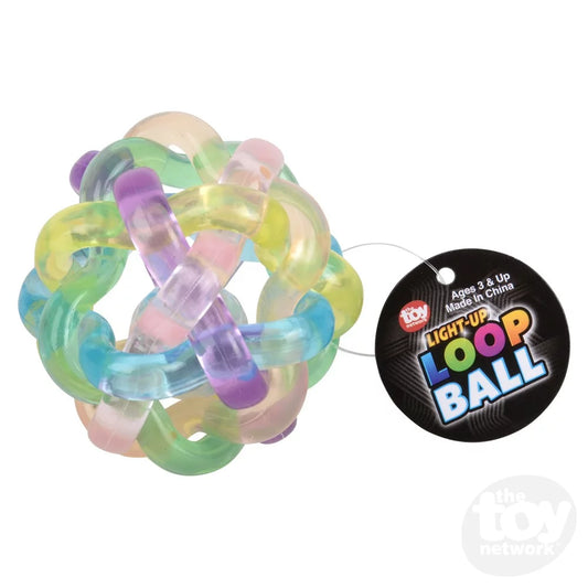 light up ball, loop ball, light up loop ball