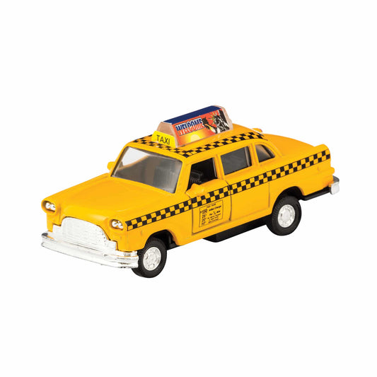 DIE-CAST TAXI, PULL-BACK, Toy Cars, Toy Vehicles