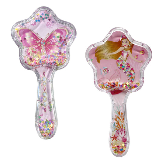 Enchanted Mermaid &  Dazzling Butterfly Hair Brush