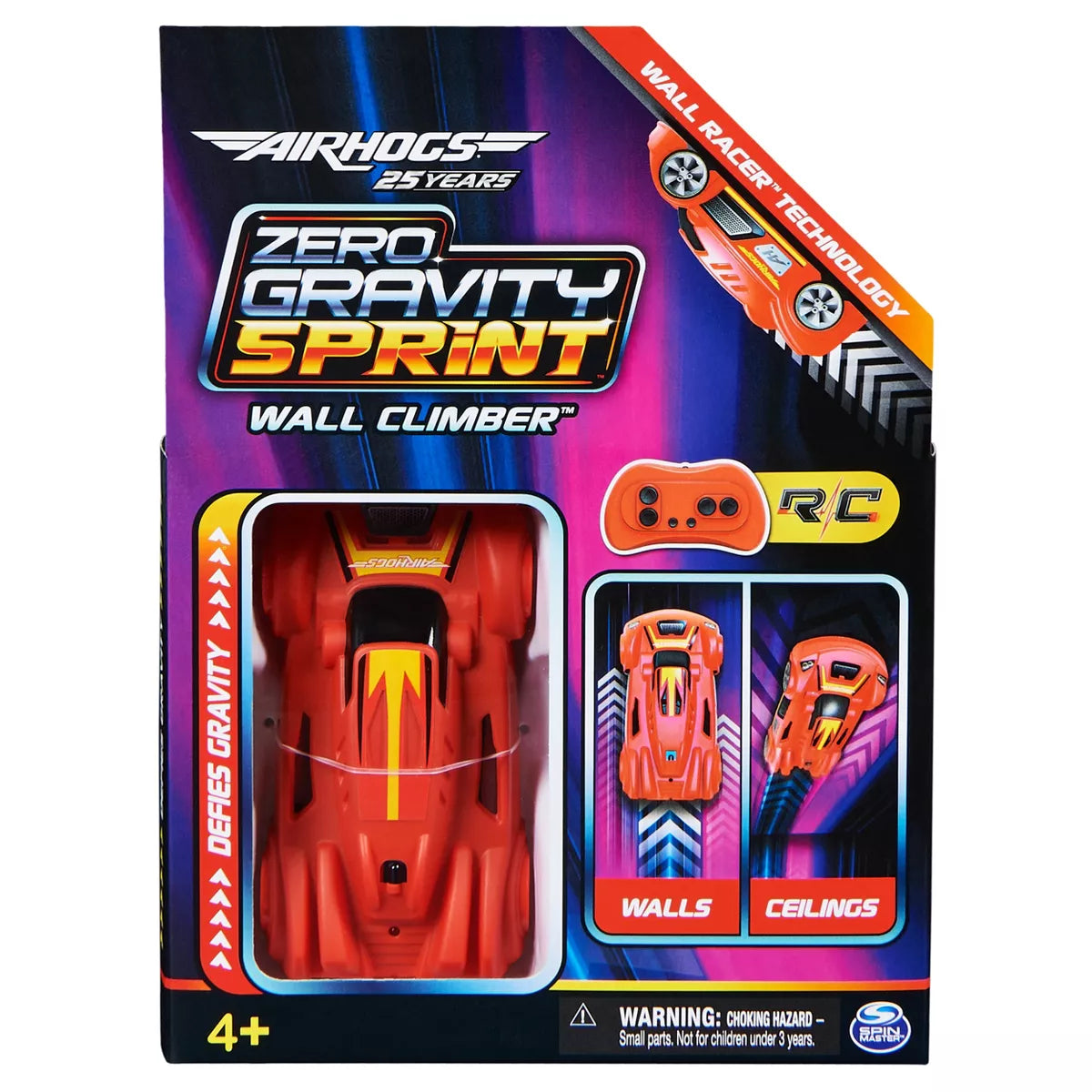 air hogs zero gravity sprint, zero gravity sprint, air hogs