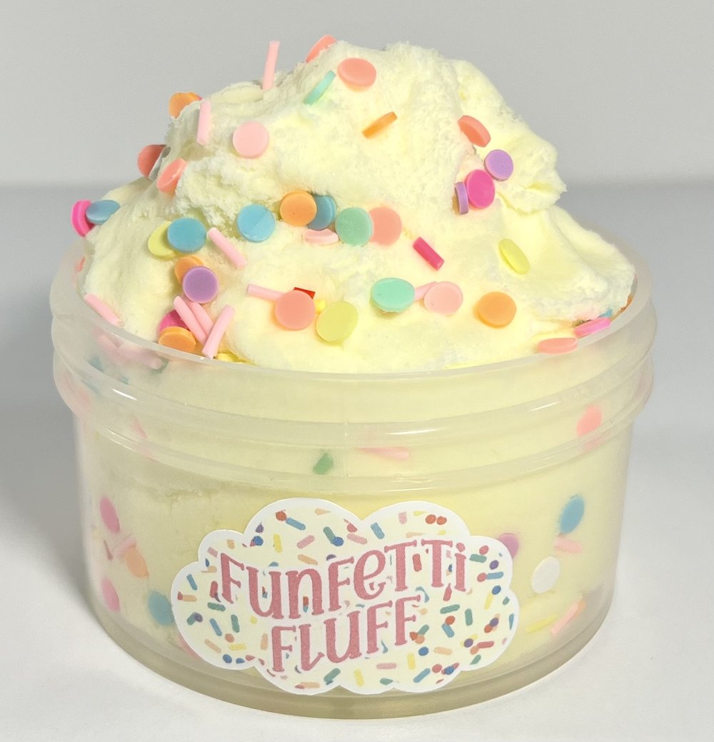 Funfetti Fluff Slime