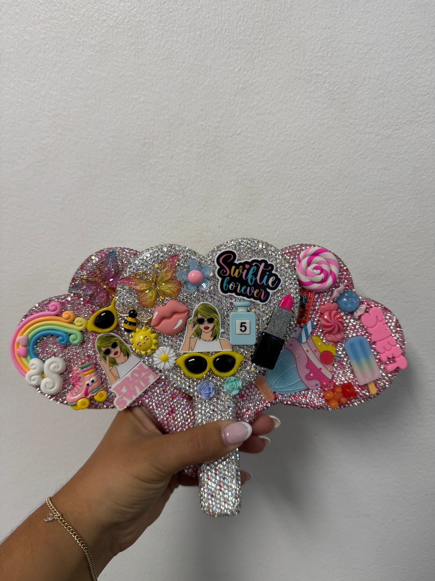 Bedazzled Mirror Hearts