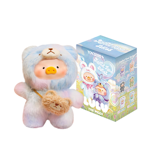 Lulu The Piggy Joyful Time Series-Toys-Kidz Toys-🐻LuLu the Piggy – Joyful Time Series PVC Plush Keychain Blind box🐷-Kidz Toys