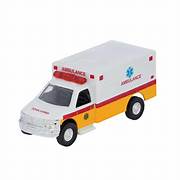 Die Cast Ambulance-Toys & Games-Schylling-The Schylling Diecast Ambulance is made from real metal with a hand painted finish. Features a pull back motor, and die cast body. Available in assorted colors, each sold separately. • Made with Diecast metal • Pull back action • Includes metal and plastic parts • 4.75 inches long-Kidz Toys
