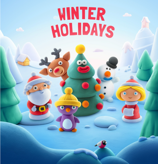 Hey Clay Winter Holidays Set