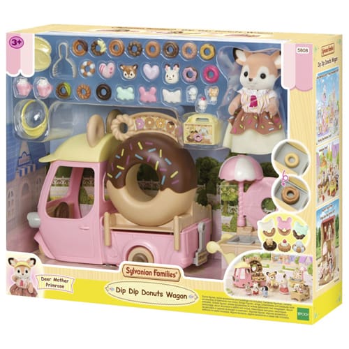 Calico Critters Dip Dip Donuts Wagon