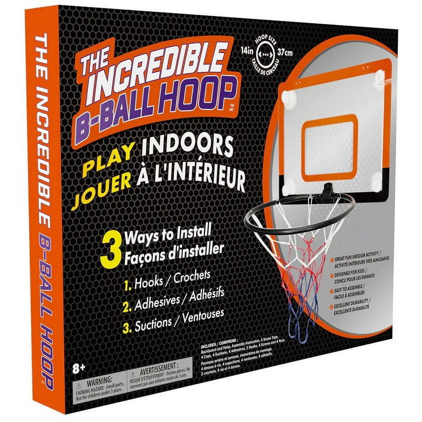 The Incredible B-Ball hoop