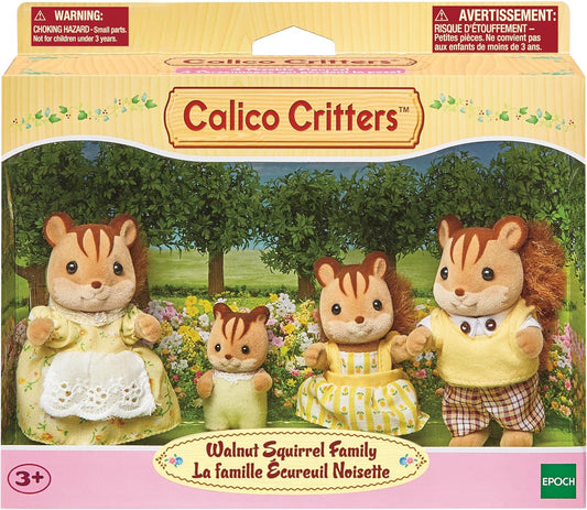 Hazelnut squirrel family CALICO CRITTERS