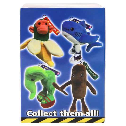 Brain Rot Plushie Wristlet Mystery Box - 6 Pcs
