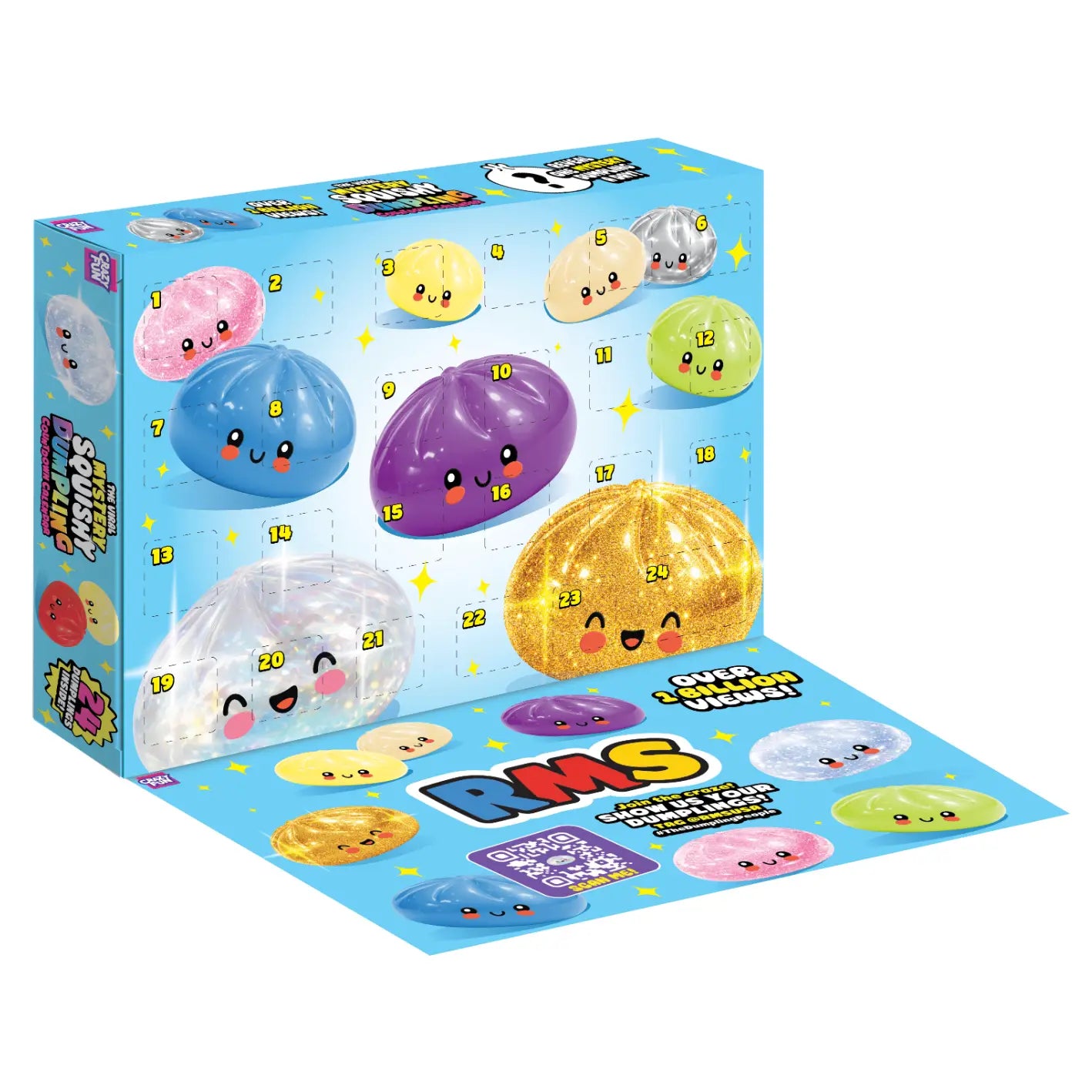 Dumpling Advent Squishy Calendar 2026 24pc