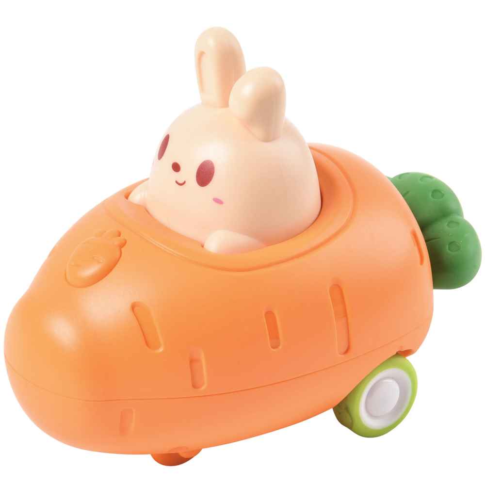 PRESS AND GO CARROT CAR