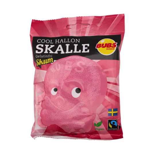 Bubs Cool Raspberry Skulls