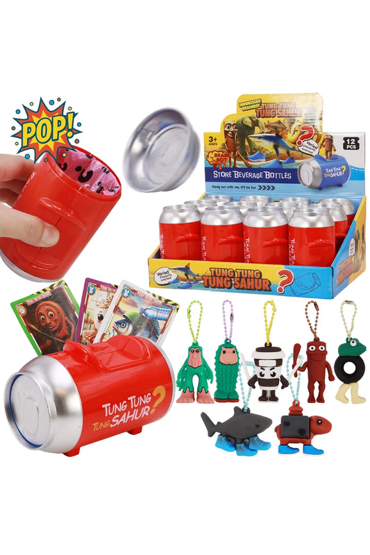 Brain Rot Red Soda Can Mystery Box