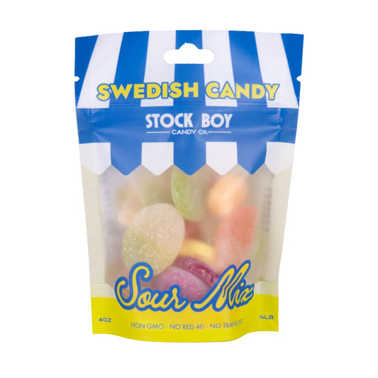Stock Boy Sour Mix – Swedish &European Sour Candy Mix