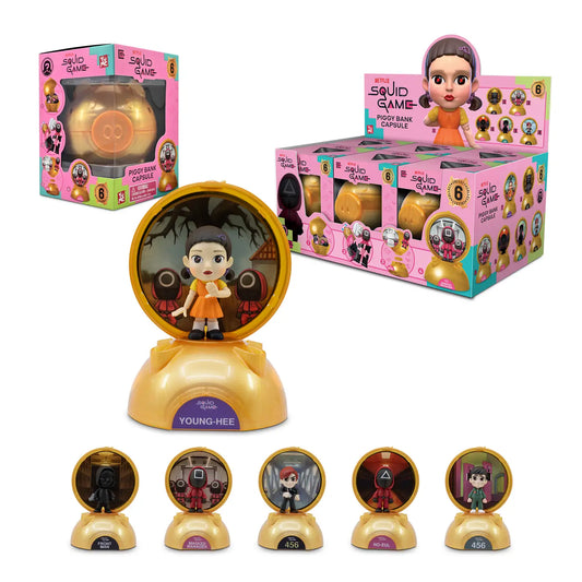 Squid Game Piggy Bank Capsule Blind Box Mystery Capsule