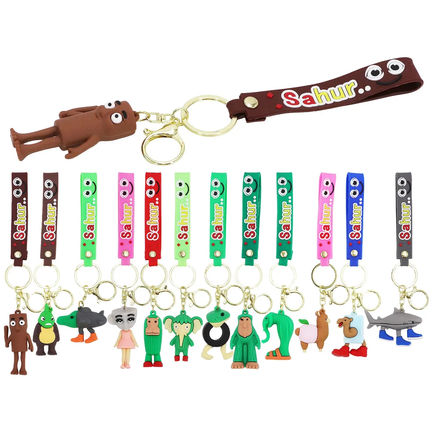 Italian Brain Rot Meme 3d Silica Key Chain – Kidz Toys