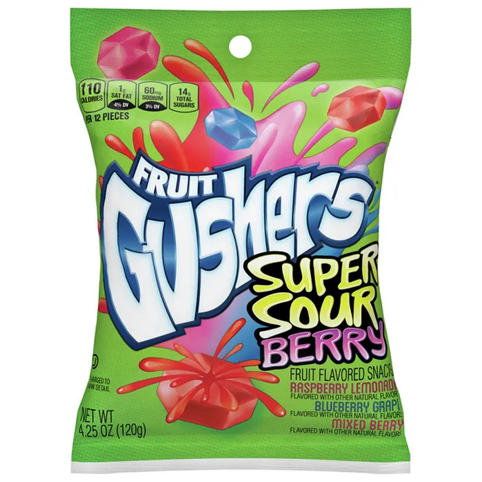 Fruit Gushers Super Sour