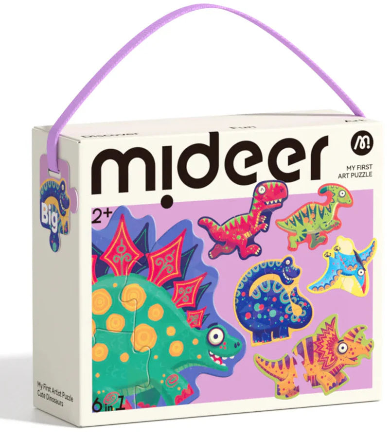 Mideer My First Art Puzzle Dinosaurs