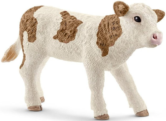 Simmental Calf Farm Animal Toy