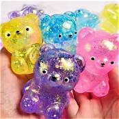 sparkle squishy bear