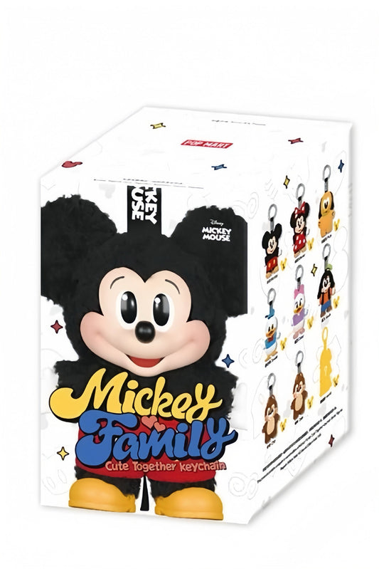 Mickey Family Cute Together Keychain Series Figures