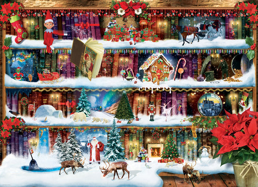 Christmas Stories - 300pc Large Format Jigsaw Puzzle-eurographics-Kidz Toys