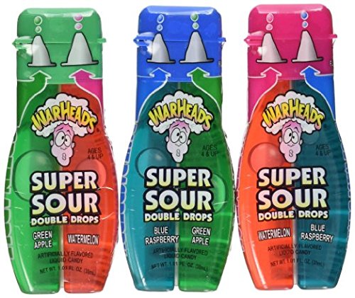 Warheads Super Sour Double Drops