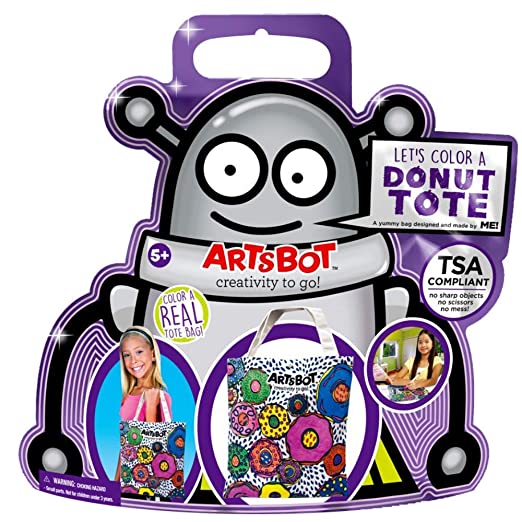 ArtsBot Make Your OWN Donut Tote