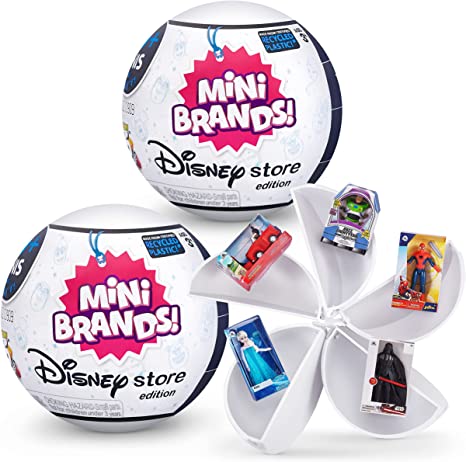 5 Surprise Disney Mini Brands Mystery Capsule