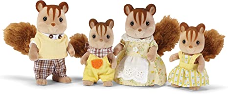 Calico Critters, Hazelnut Chipmunk Family