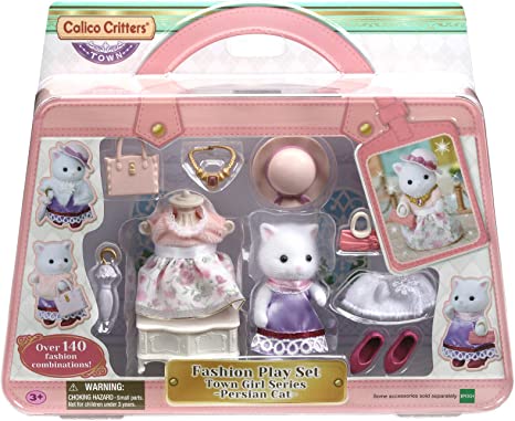 Calico Critters Persian Cat Fashion Playset, Calico Critters, Figures, Playset