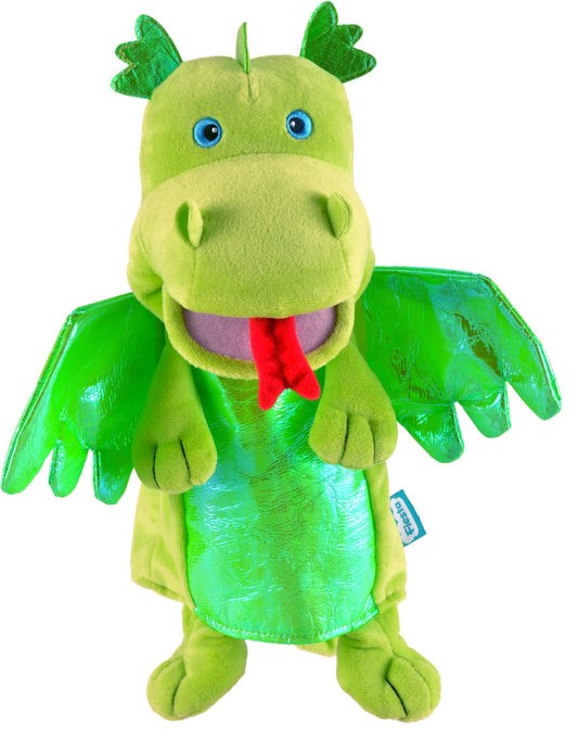 Green Dragon Hand Puppet