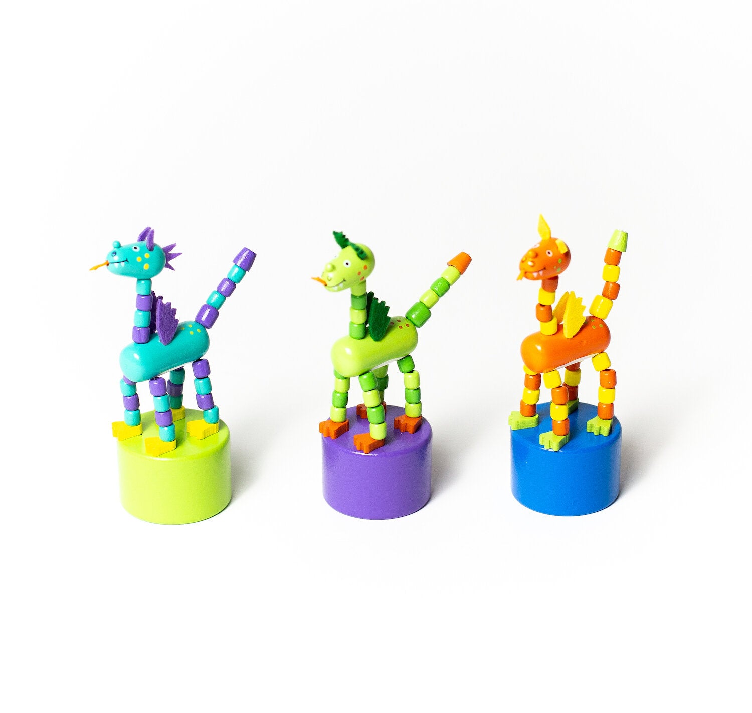Button Puppet Dragon Dragon Push Puppets – Kidz Toys