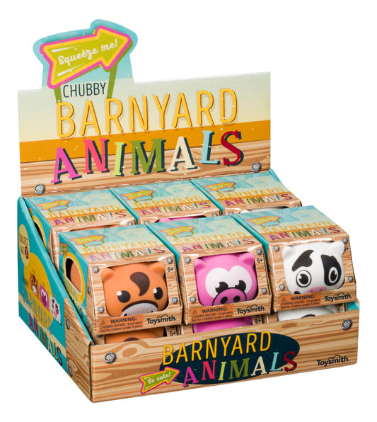 CHUBBY BARNYARD ANIMALS, Squishy Toys, Fidget Toys, Squishy Animals