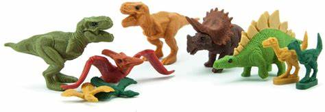 Dinosaur Erasers