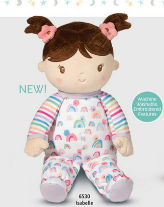 Isabelle Rainbow Stripe Doll