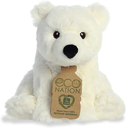 Eco Nation - 9.5" Polar Bear