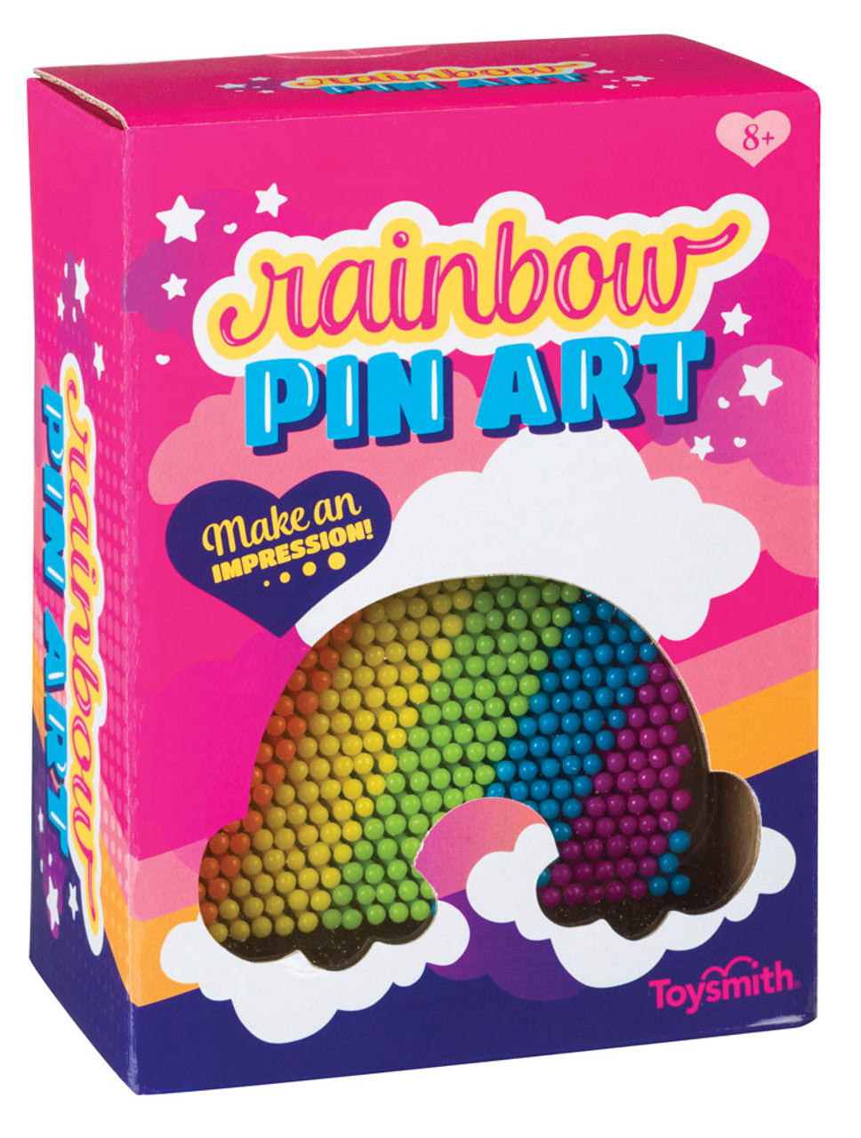 RAINBOW PIN ART