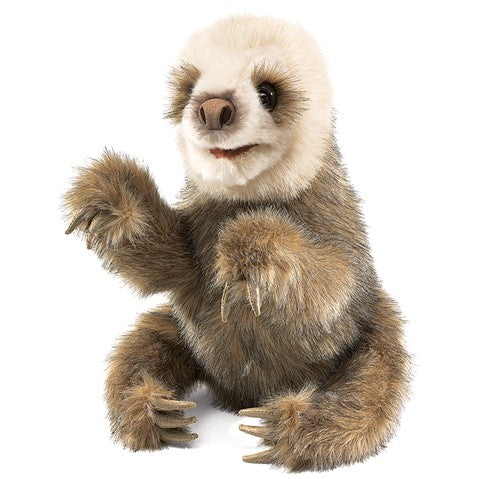 BABY SLOTH-Folkmanis-Kidz Toys
