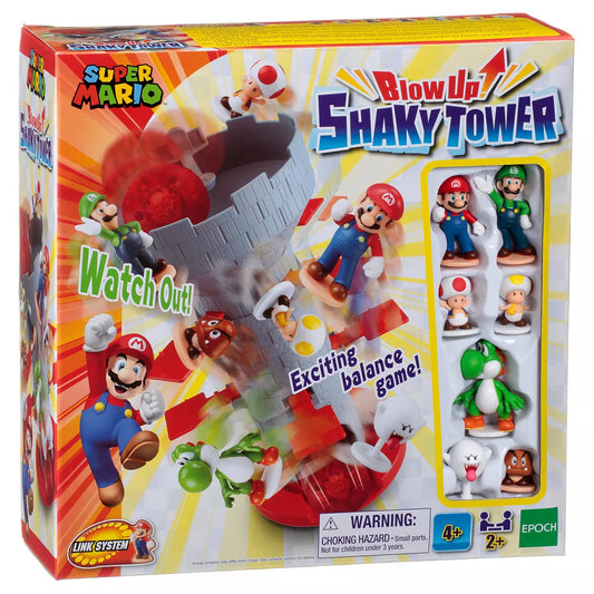 BL Super Mario Blow Up! Shaky Tower, super mario shaky tower game, blow up shakey tower